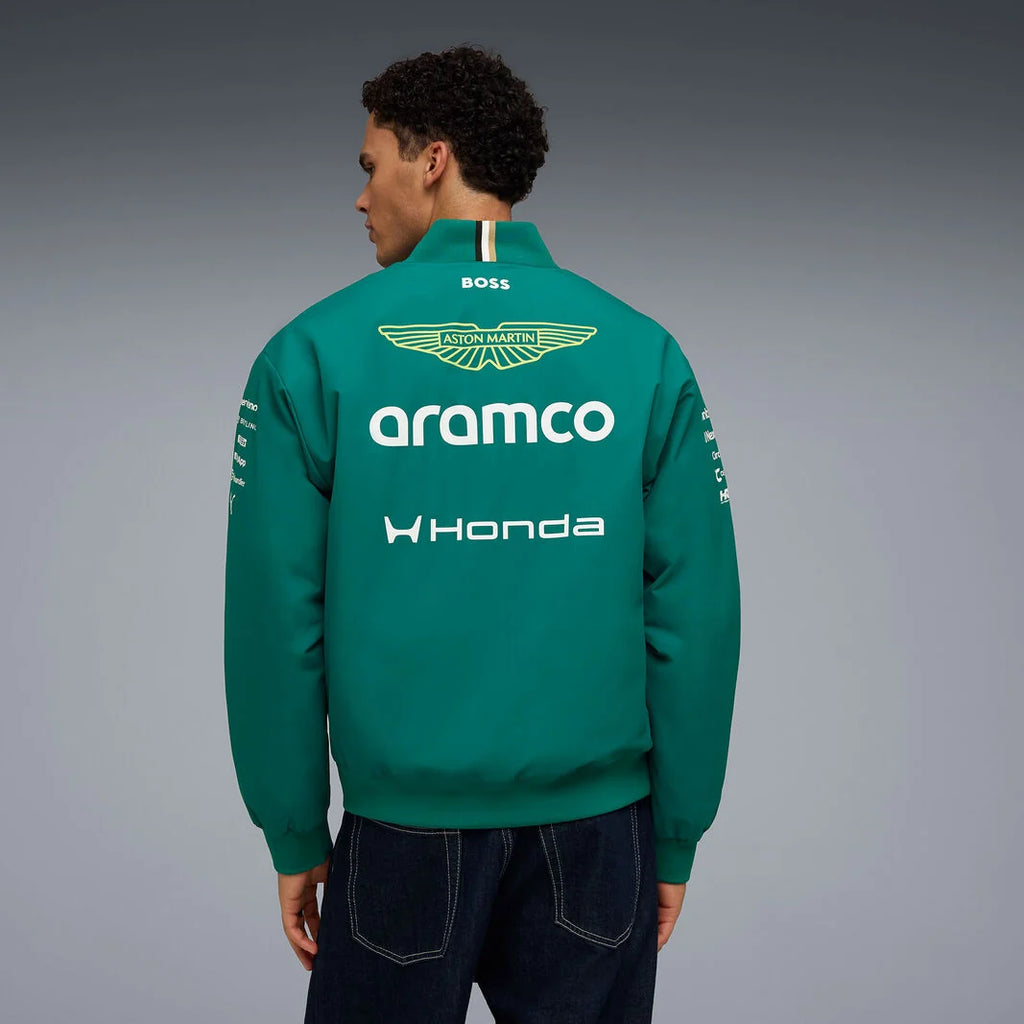 Aston Martin F1 Team 2026 Replica Team Bomber Jacket