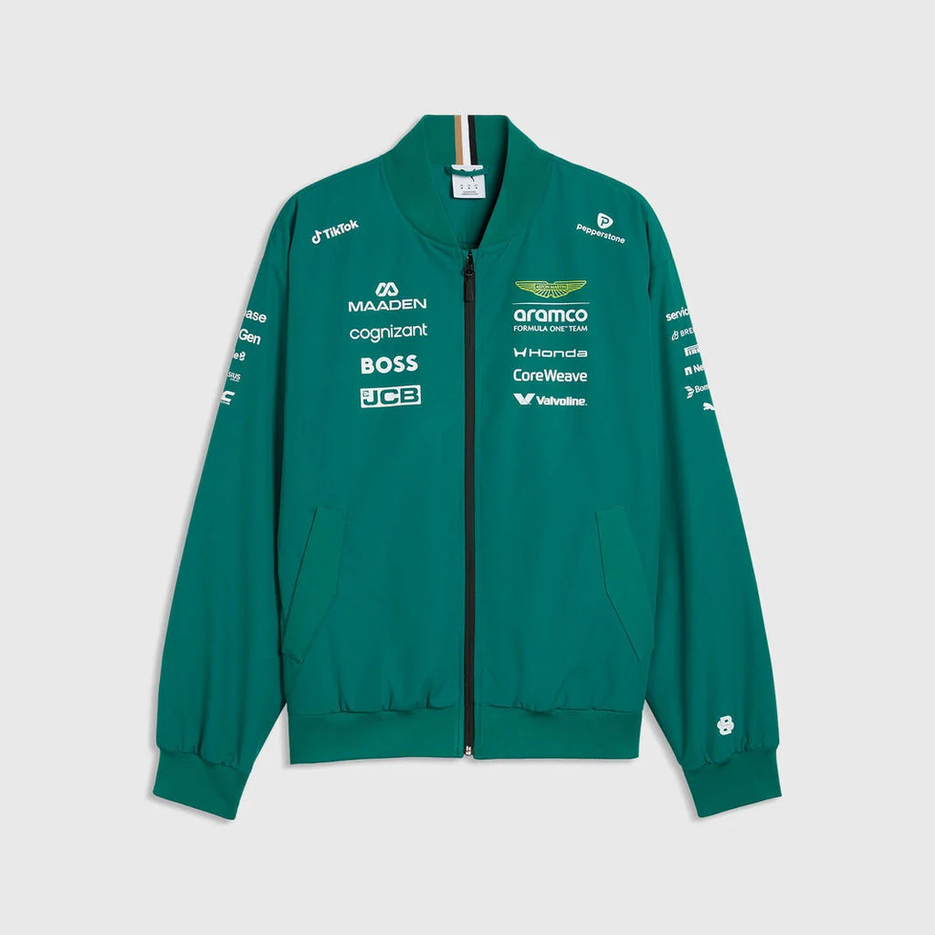 Aston Martin F1 Team 2026 Replica Team Bomber Jacket