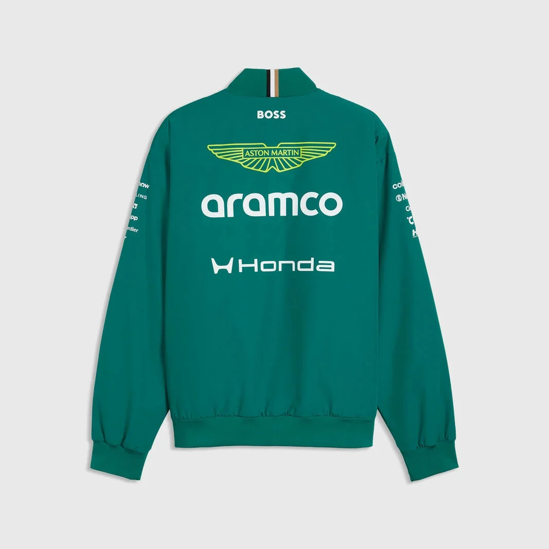 Aston Martin F1 Team 2026 Replica Team Bomber Jacket