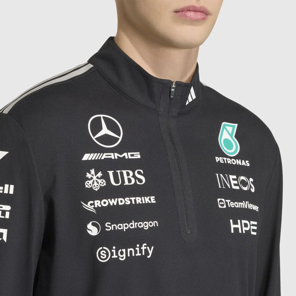Mercedes-AMG F1 adidas 2026 Team Engineers 1/4 Zip Sweater