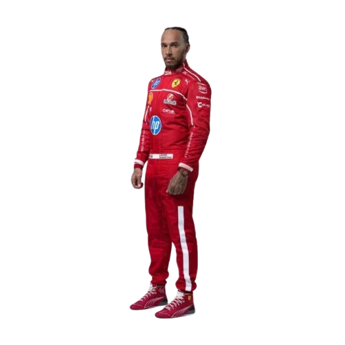 2025 F1 Racing Costume Worn by Charles Leclerc & Lewis Hamilton