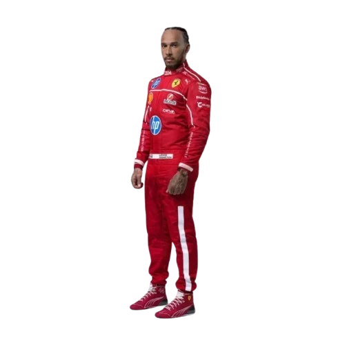 2025 F1 Racing Costume Worn by Charles Leclerc & Lewis Hamilton