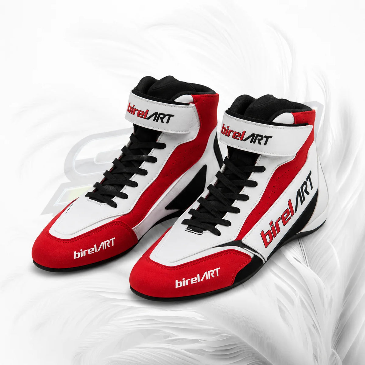 Birel ART Kart Racing Shoes Red White Black
