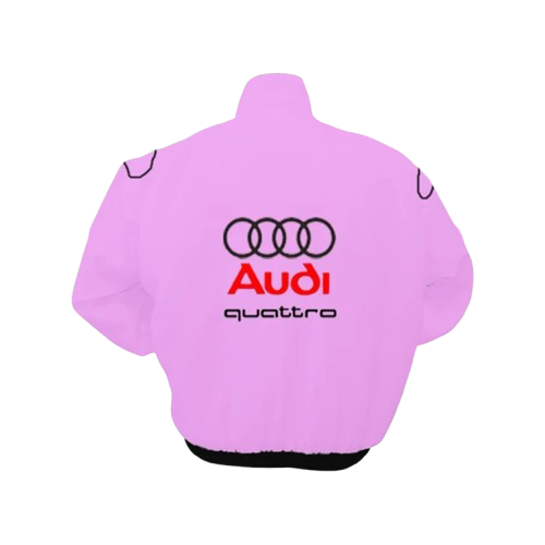 Audi Racing Jacket Pink Motorsport Style Edition