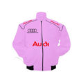 Audi Racing Jacket Pink Motorsport Style Edition