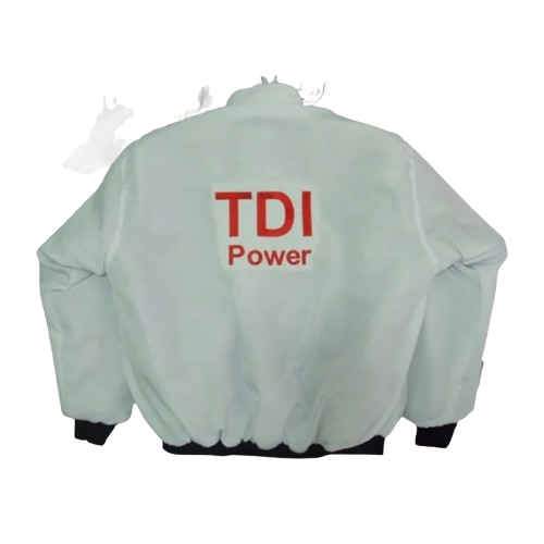 Audi TDI Power Racing Jacket White and Red Motorsport Style
