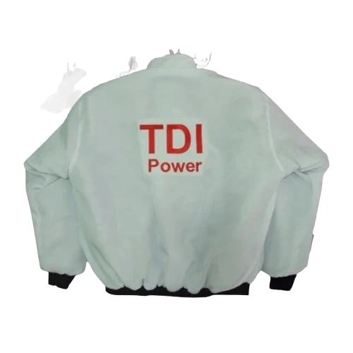 Audi TDI Power Racing Jacket White and Red Motorsport Style
