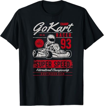 Nice Go Kart Racing Design For Karting Fans T-Shirt