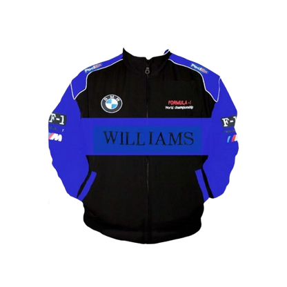 BMW Petronas 02 F1 Racing Jacket Dark Blue Motorsport Style