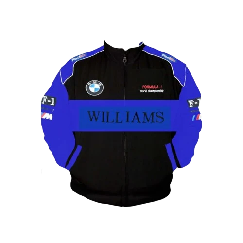 BMW Petronas 02 F1 Racing Jacket Dark Blue Motorsport Style