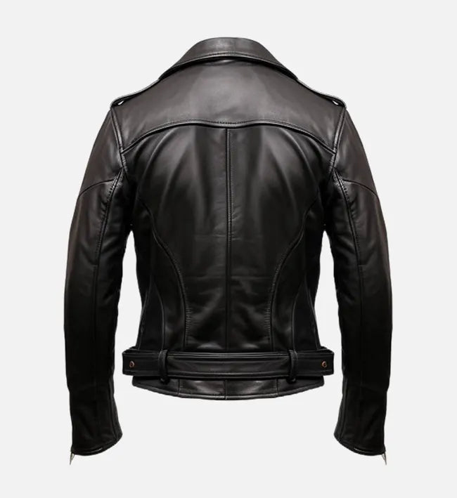 Men's Bomber Brown Leather Jacket