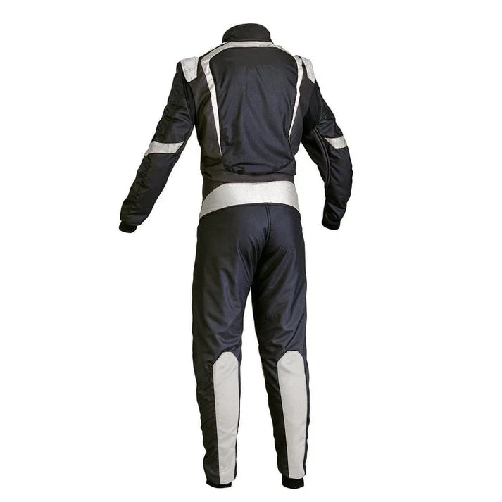 Black Go-Kart Driver Racing Wear