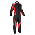 Black / Tomato Go-Kart Driver Race Wear