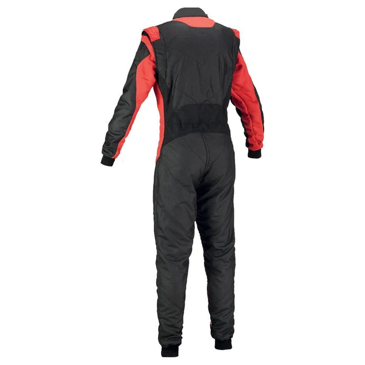 Black / Tomato Go-Kart Driver Race Wear