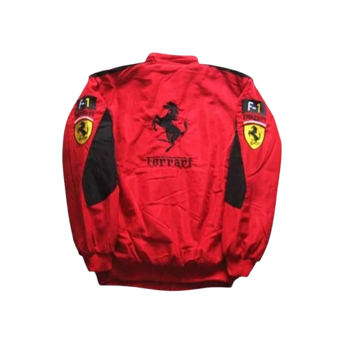 Ferrari F1 Jacket Red with Black Trim Online