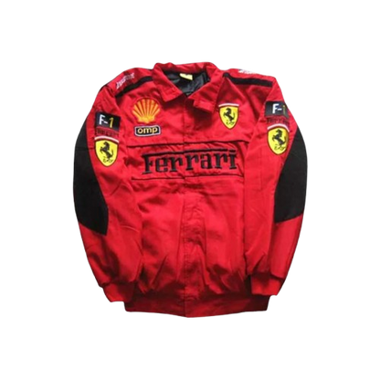 Ferrari F1 Jacket Red with Black Trim Online