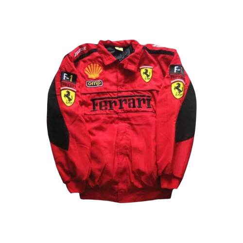 Ferrari F1 Jacket Red with Black Trim Online