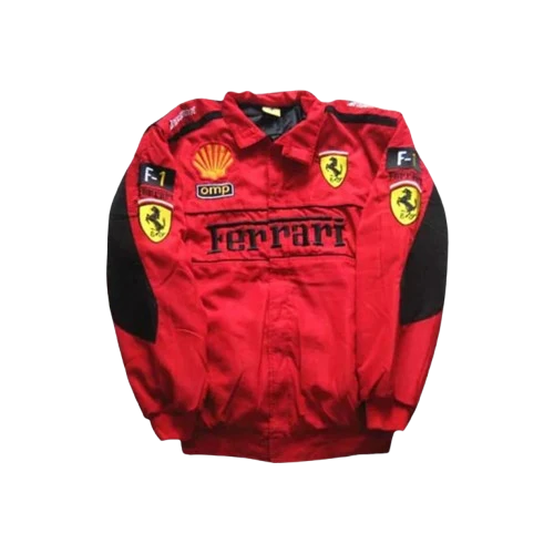 Ferrari F1 Jacket Red with Black Trim Online