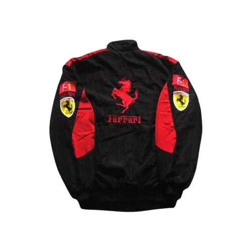 Ferrari F1 Team Jacket Black with Red Trim Online