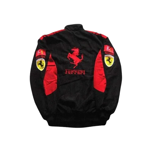 Ferrari F1 Team Jacket Black with Red Trim Online