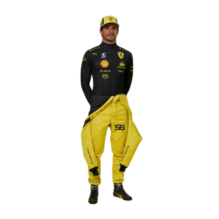 2022 Carlos Sainz 75th Anniversary F1 Racing Suit