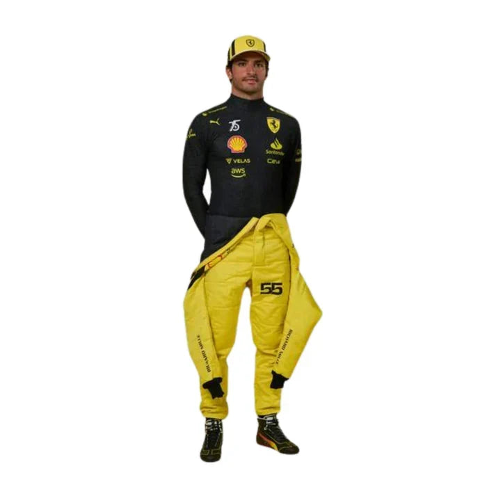 2022 Carlos Sainz 75th Anniversary F1 Racing Suit