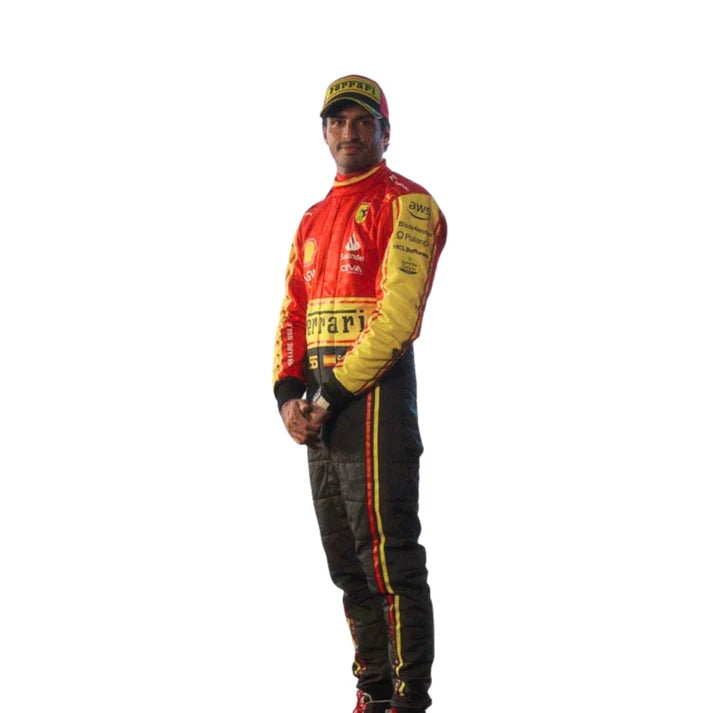 Carlos Sainz Jr 2023 Monza Special Edition F1 Racing Suit