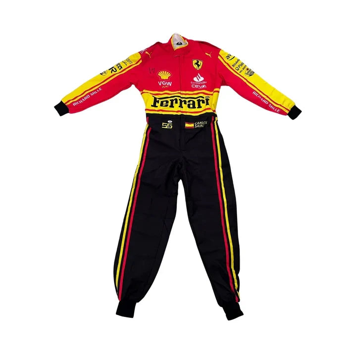 Carlos Sainz Jr 2023 Monza Special Edition F1 Racing Suit
