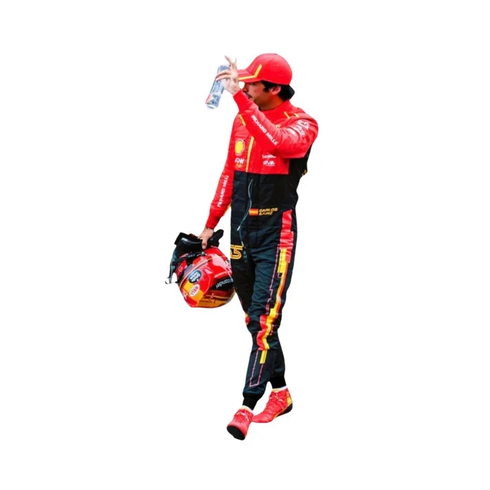 Carlos Sainz Jr 2023 Spain Grand Prix F1 Racing Suit
