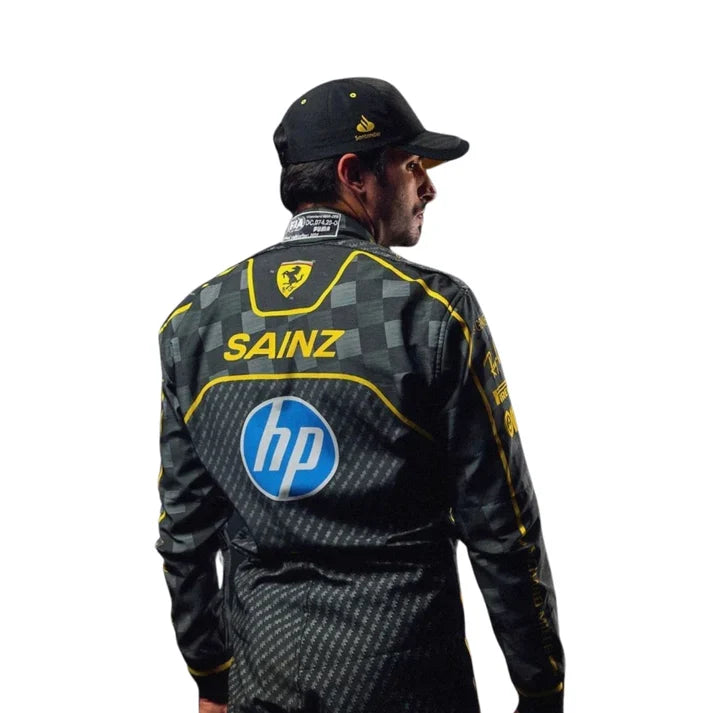 F1 Racing Costume Worn by Charles Leclerc & Carlos Sainz Jr. – 2024 HP Italy GP