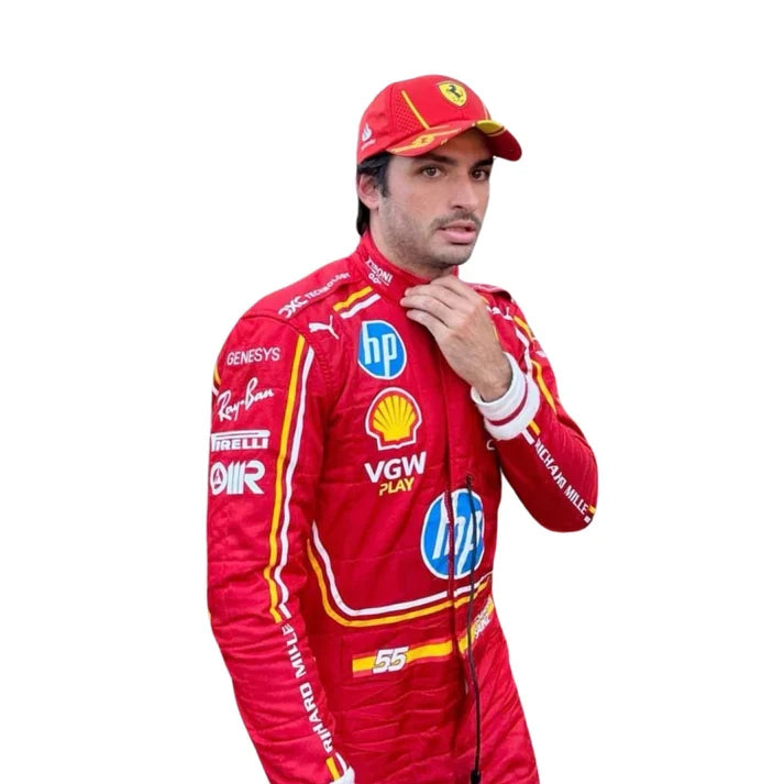 Carlos Sainz Jr 2024 Monaco GP HP F1 Racing Suit