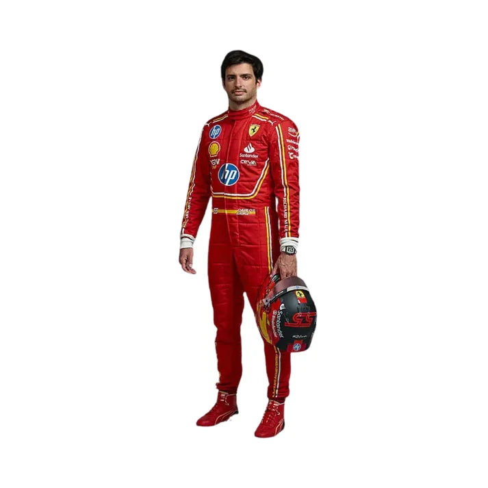 Carlos Sainz Jr 2024 Monaco GP HP F1 Racing Suit