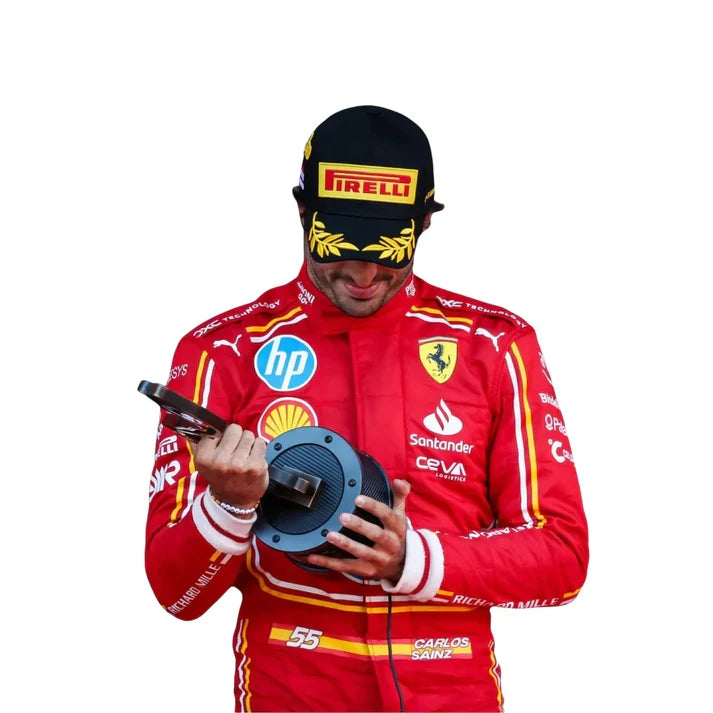 F1 Racing Costume Worn by Charles Leclerc & Carlos Sainz Jr. – 2024 HP Monaco GP