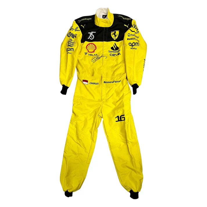 Charles Leclerc 2022 75th Anniversary F1 Racing Suit