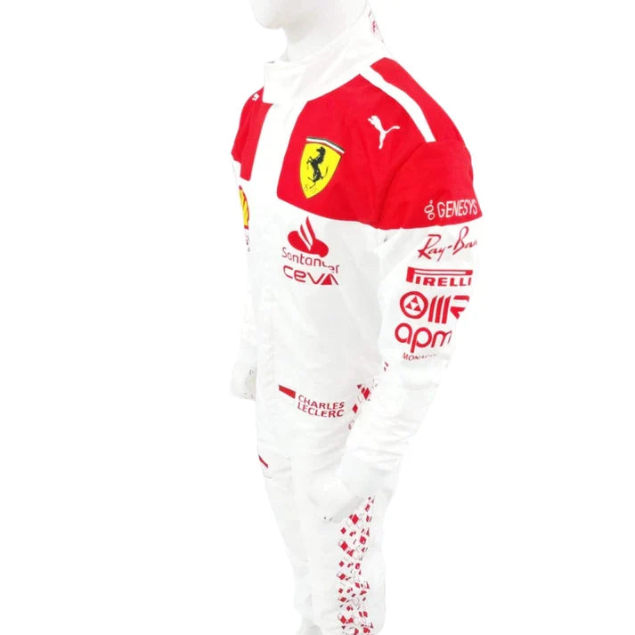 Charles Leclerc 2023 Monaco GP F1 Racing Suit