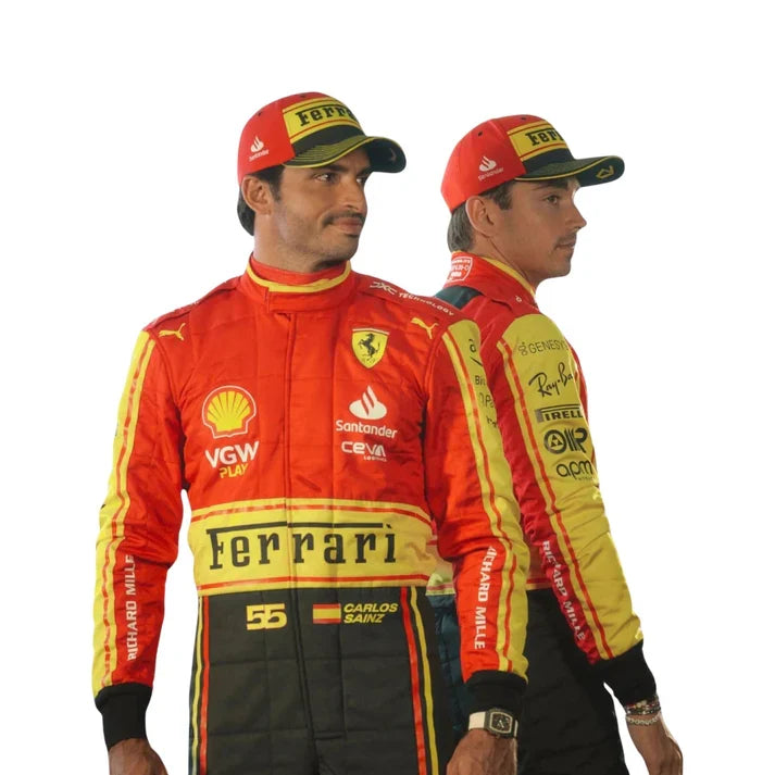 Charles Leclerc 2023 Monza Special Edition F1 Racing Suit