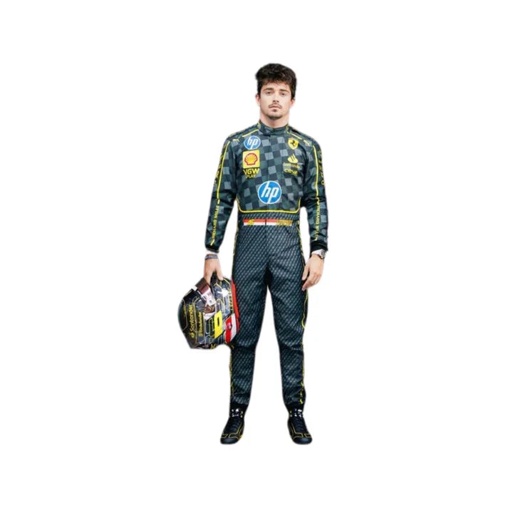 Charles Leclerc 2024 HP Italy GP F1 Racing Suit
