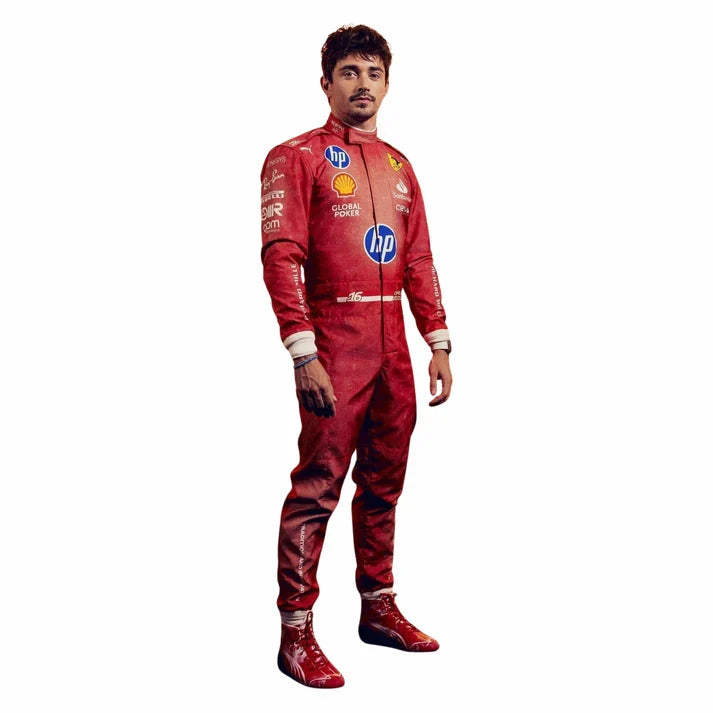 Charles Leclerc 2024 Las Vegas GP F1 Racing Suit