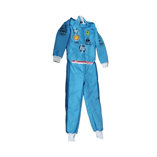 2024 F1 Racing Costume Worn by Charles Leclerc & Carlos Sainz Jr. – Miami