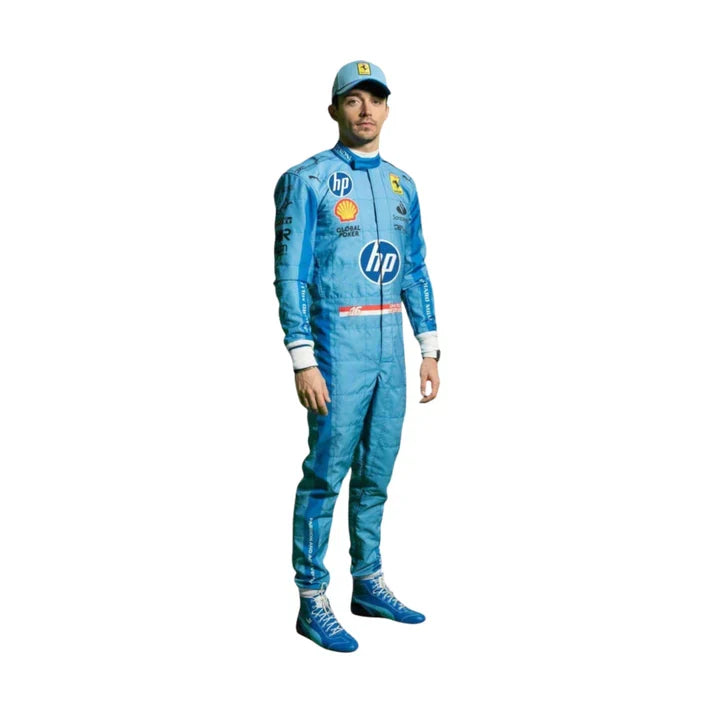 Charles Leclerc 2024 Miami Grand Prix F1 Racing Suit