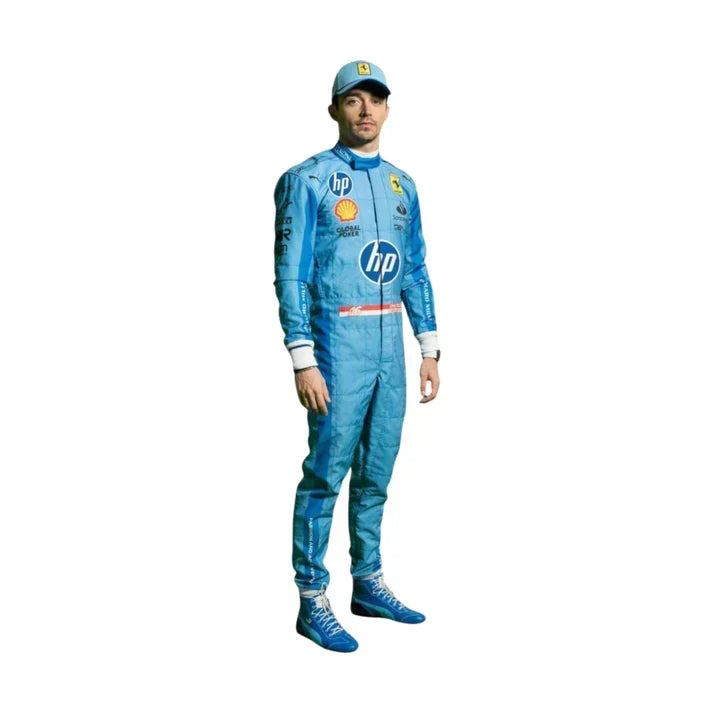 Charles Leclerc 2024 Miami Grand Prix F1 Racing Suit