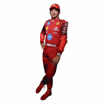 2025 F1 Racing Costume Worn by Charles Leclerc Las Vegas GP