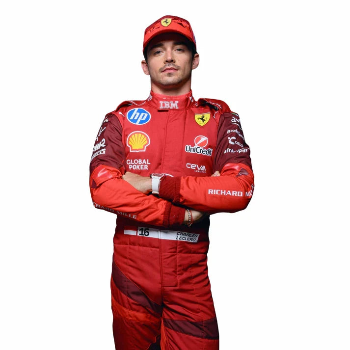 Charles Leclerc 2025 Las Vegas GP F1 Racing Suit