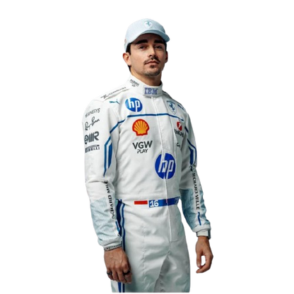 Charles Leclerc 2025 Monaco GP Scuderia Ferrari F1 Replica Race Suit