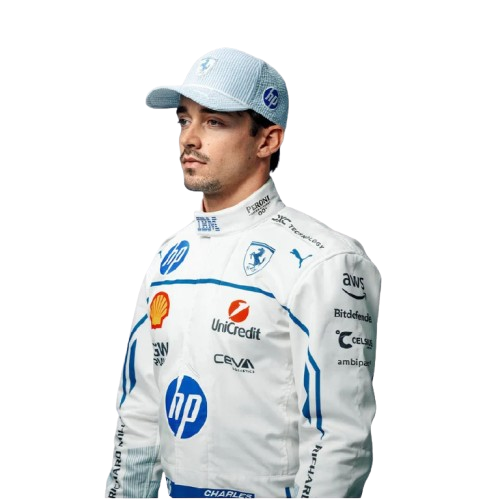 Charles Leclerc 2025 Monaco GP Scuderia Ferrari F1 Replica Race Suit