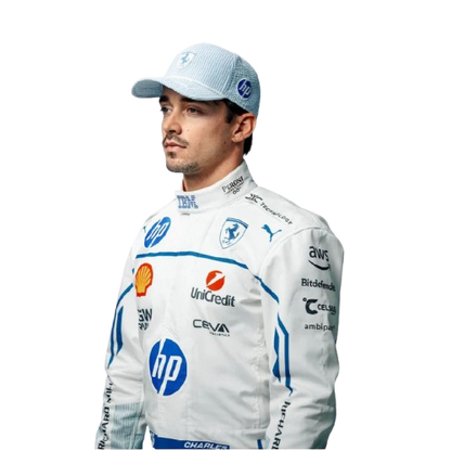 Charles Leclerc 2025 Monaco GP Scuderia Ferrari F1 Replica Race Suit