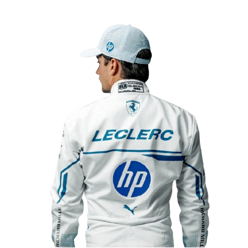 Charles Leclerc 2025 Monaco GP Scuderia Ferrari F1 Replica Race Suit