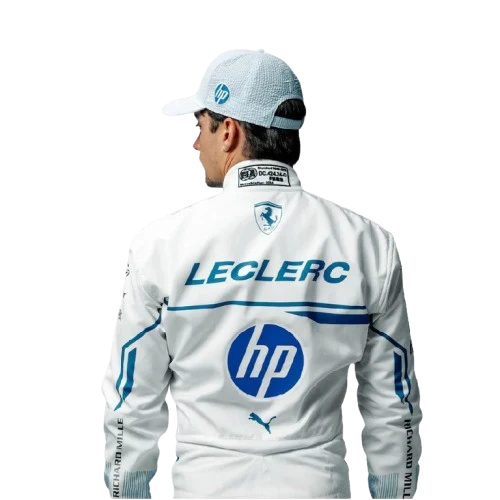 Charles Leclerc 2025 Monaco GP Scuderia Ferrari F1 Replica Race Suit