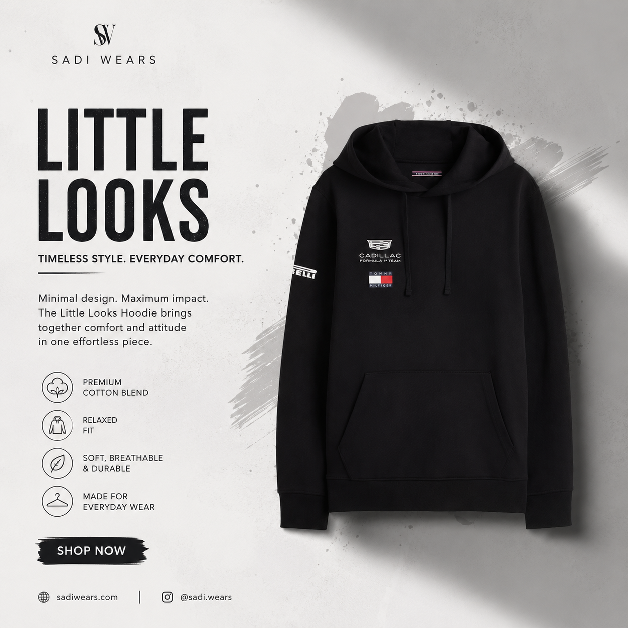 Cadillac F1 Team Tommy Hilfiger 2026 Team Hoodie