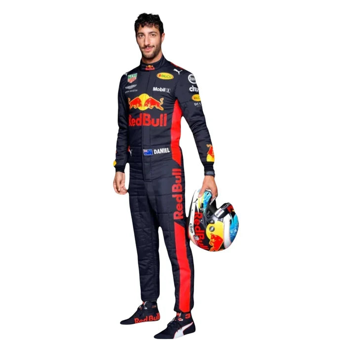 Daniel Ricciardo 2018 F1 Racing Suit Team Redbull Racing Tag Heuer